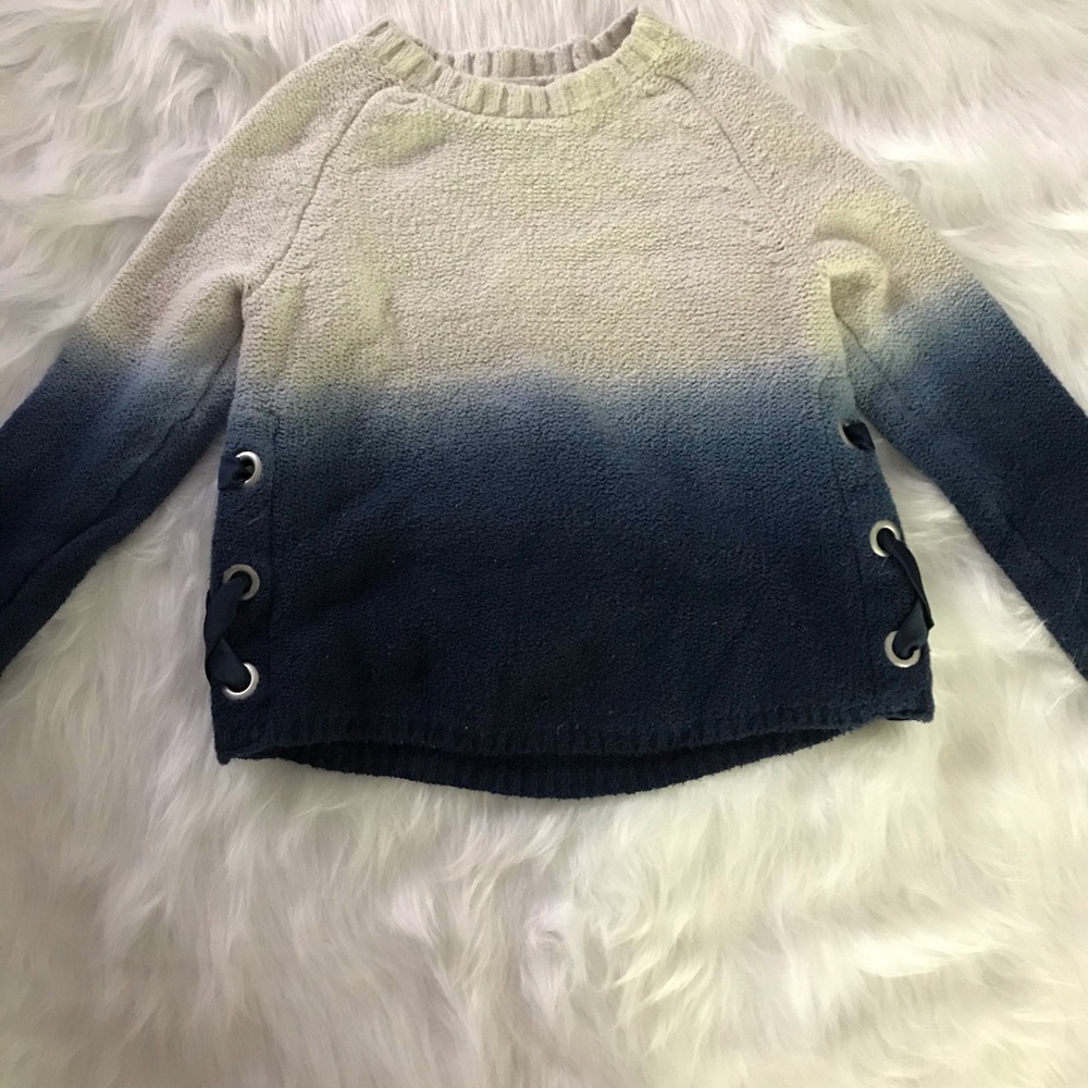Girls Faded Sweater